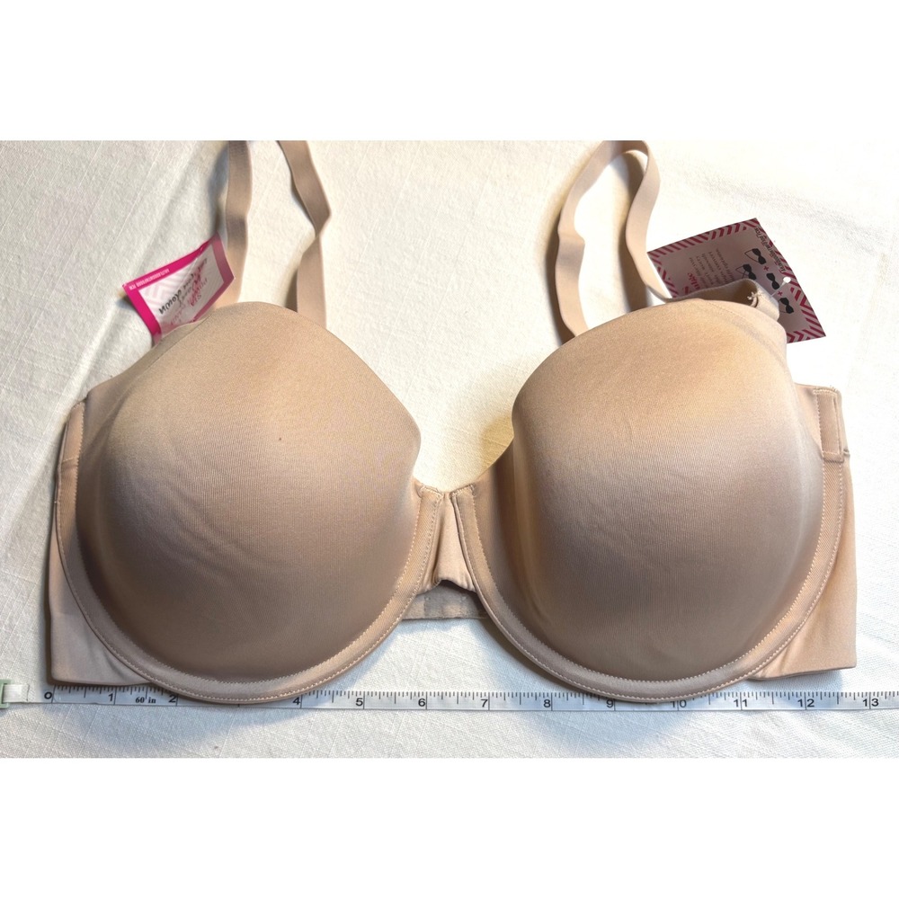 Maidenform Strapless Bra Womens 36D Beige NEW SE6900 Convertible